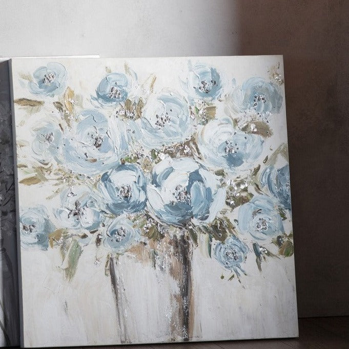 Gentle Petal Texture Canvas Art