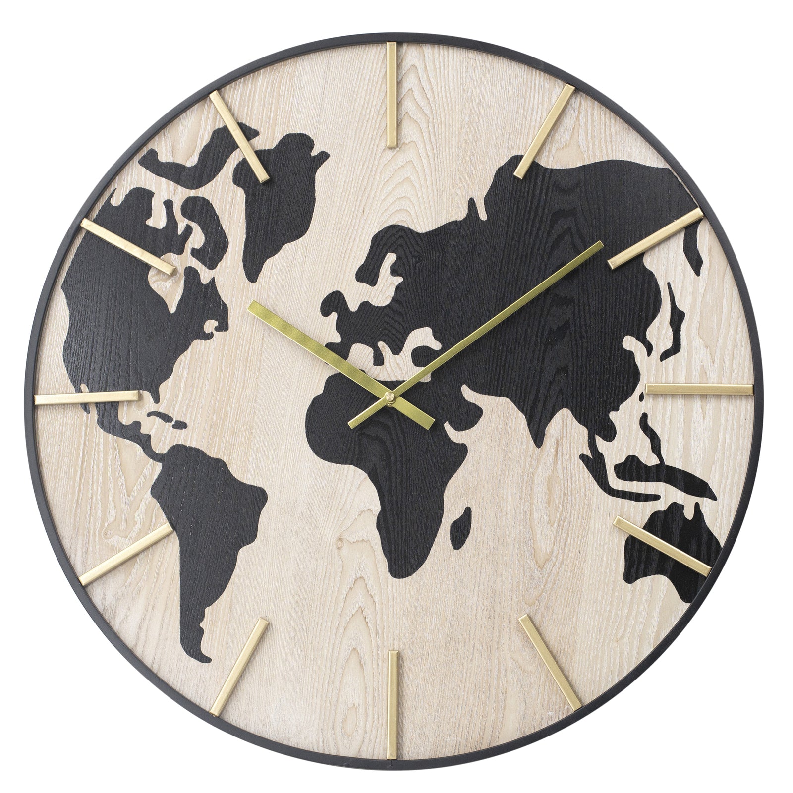 Geographic Grandeur Wall Clock 60cms