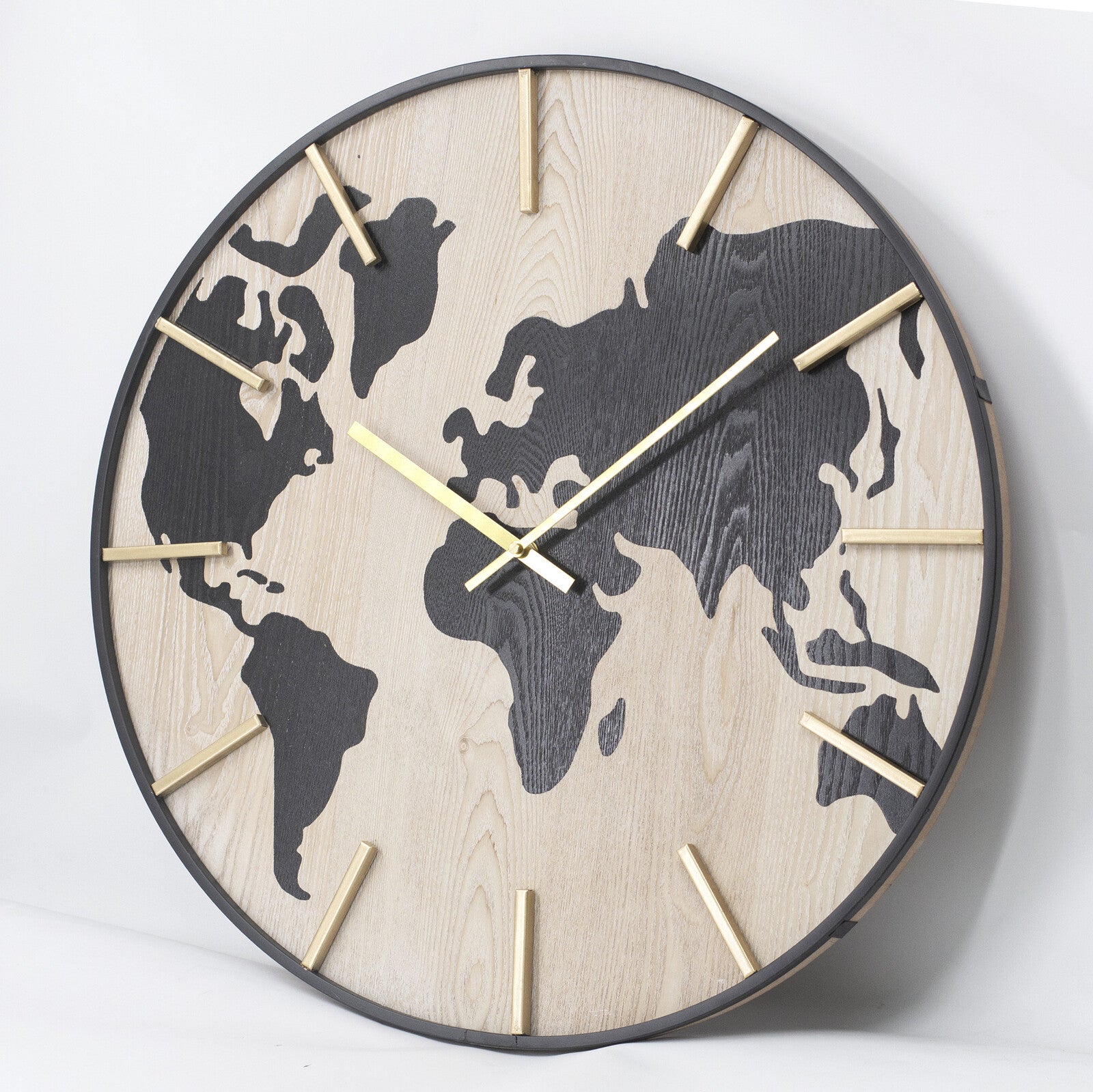 Geographic Grandeur Wall Clock 60cms