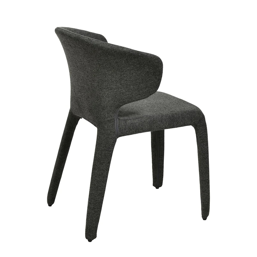 Glamour Grove Dining Chair - Charcoal Grey (Set of 2)