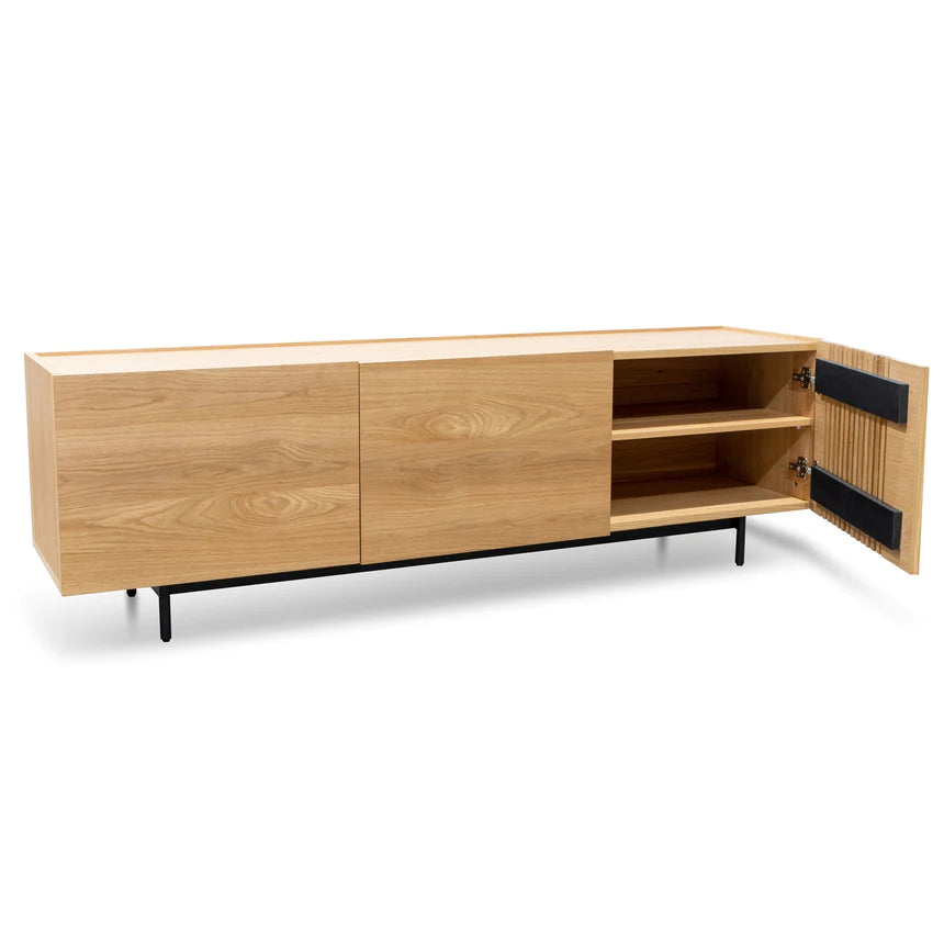 Glamour Media Entertainment TV Unit - Natural