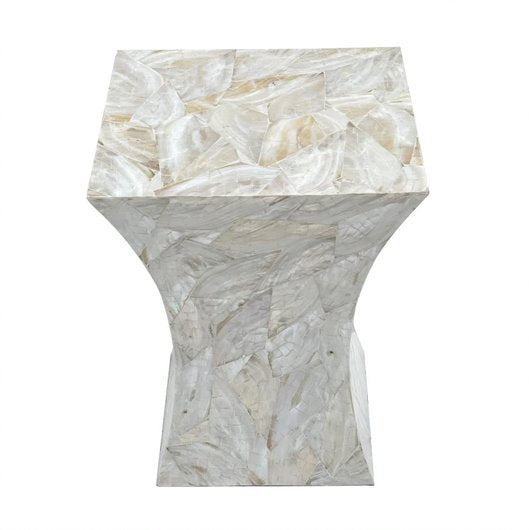 Gleeson Shimmering Pearl Side Table