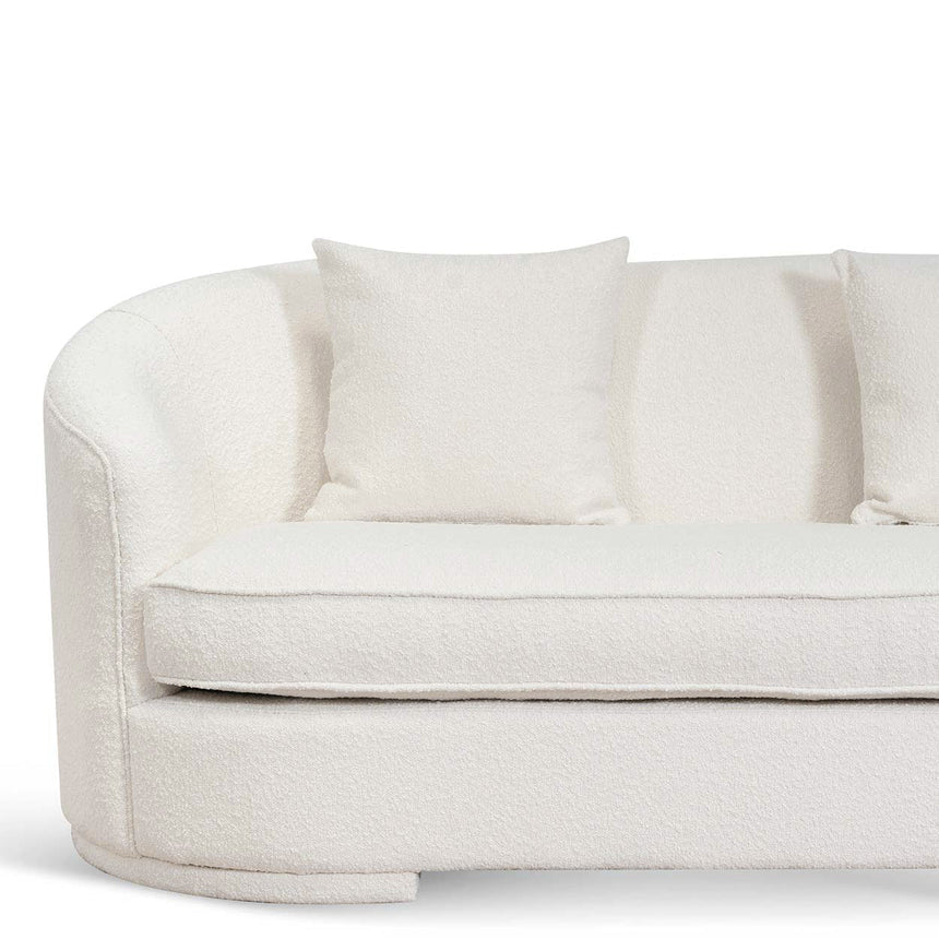 Gloss and Glamour 4-Seater Fabric Sofa
