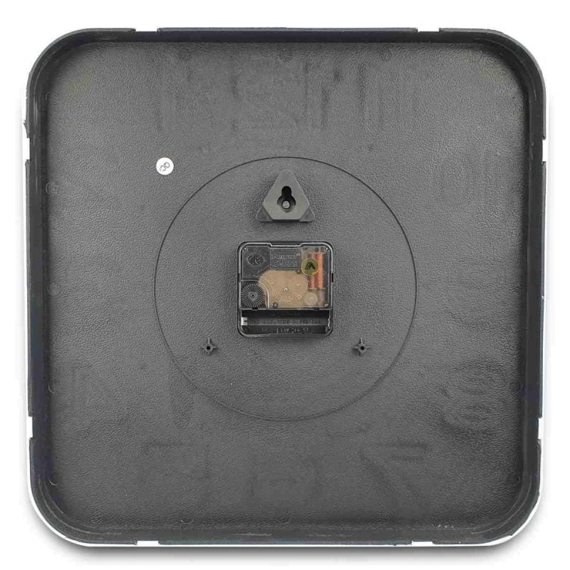 Glow-In-Dark Wall Clock 30cms - Square