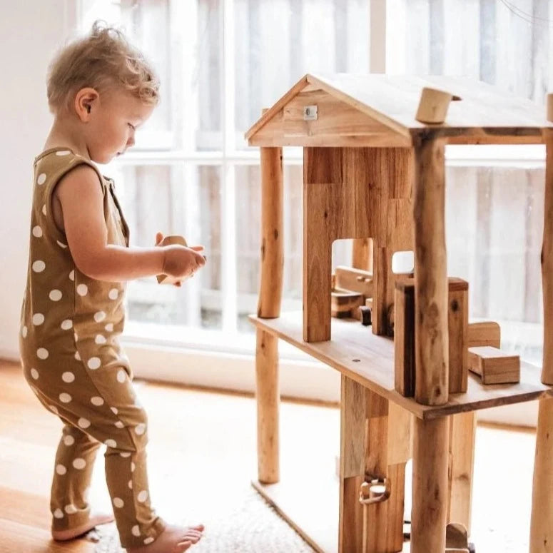 Gorgeous Wooden Eco Doll House