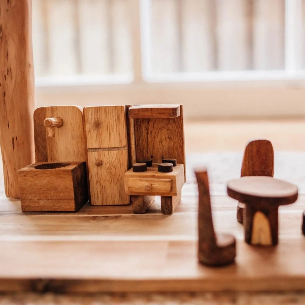 Gorgeous Wooden Eco Doll House