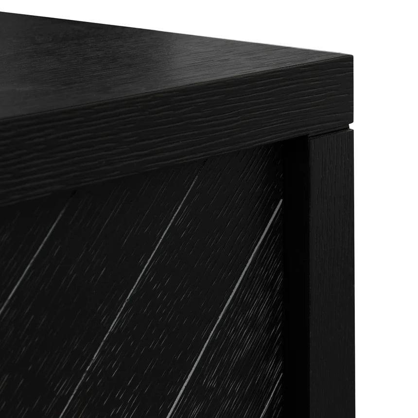 Graceful Glamour Side Table 200cms - Black