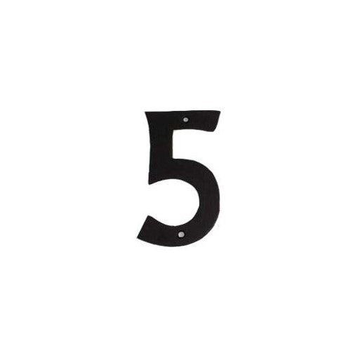 Grand Five Large House Number Display