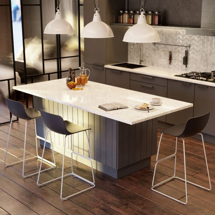 Grey Cloud High Shell Stool (Available in 2 Sizes)