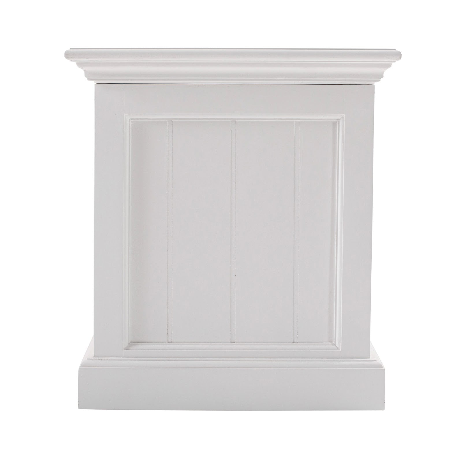 Groove Panel Storage Chest 2 Shelves