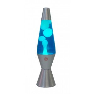 Groovy Glow Electric Lava Lamp - Blue/White