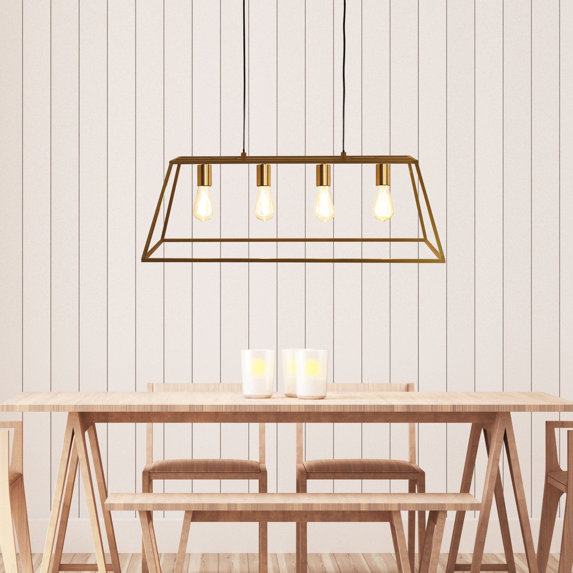 Hamptons Style Classic Pendant Light (Available in 2 Colors)