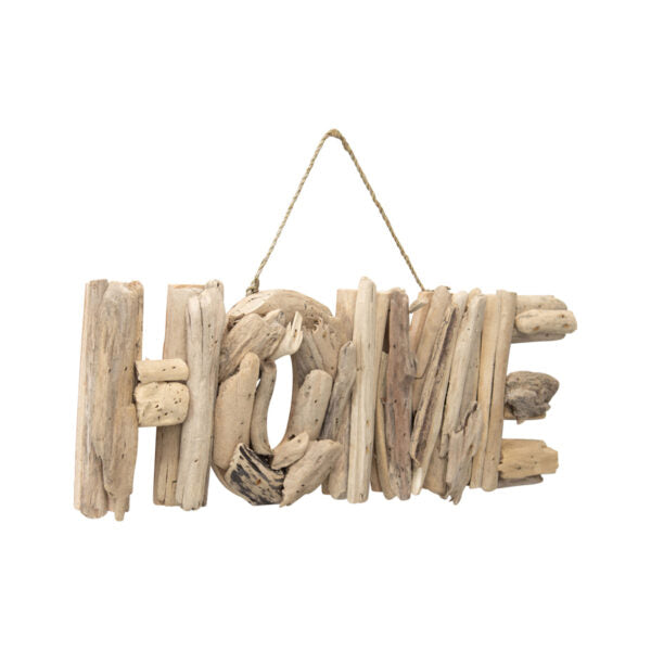 Hand-Made Crafted 'Home' Wall Decor 44cms