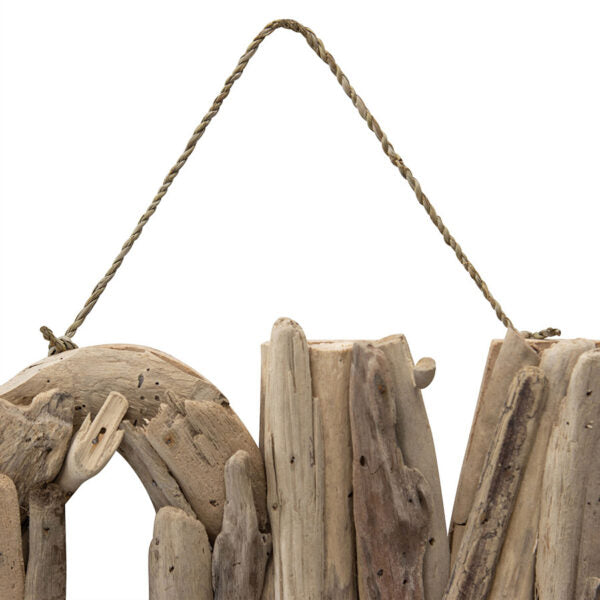 Hand-Made Crafted 'Home' Wall Decor 44cms