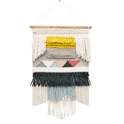 Hand Crafted Elegance Woolen Wall Hanging
