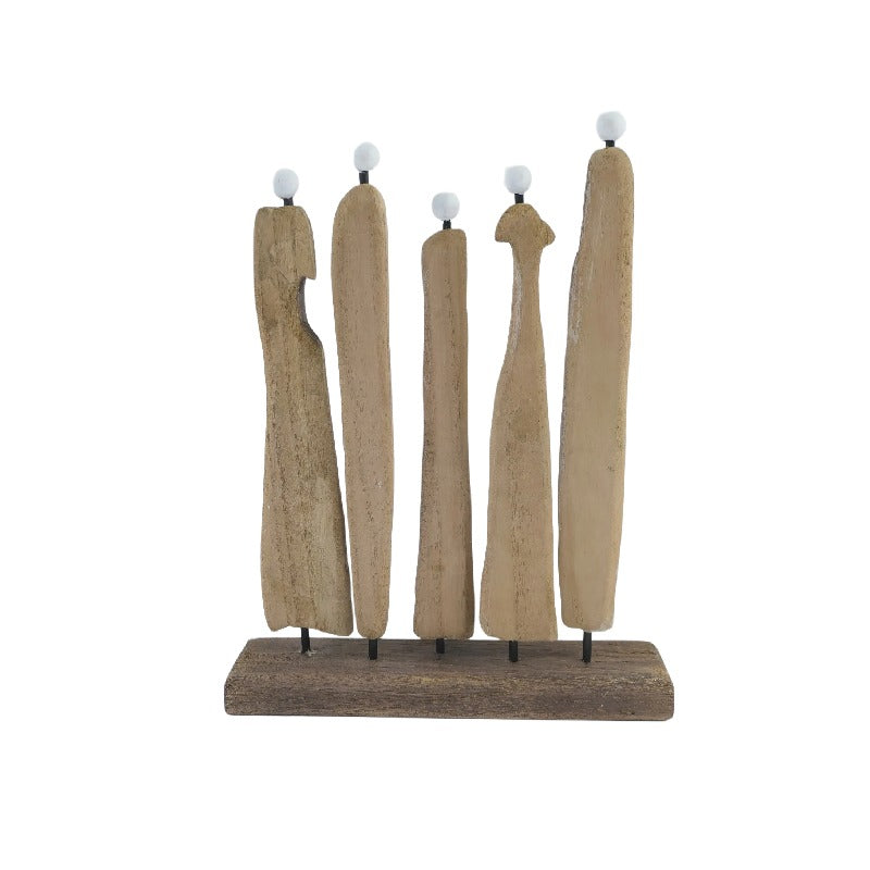 Handcrafted Contemporary Family & Friends Statue - 24x6x30.5cms