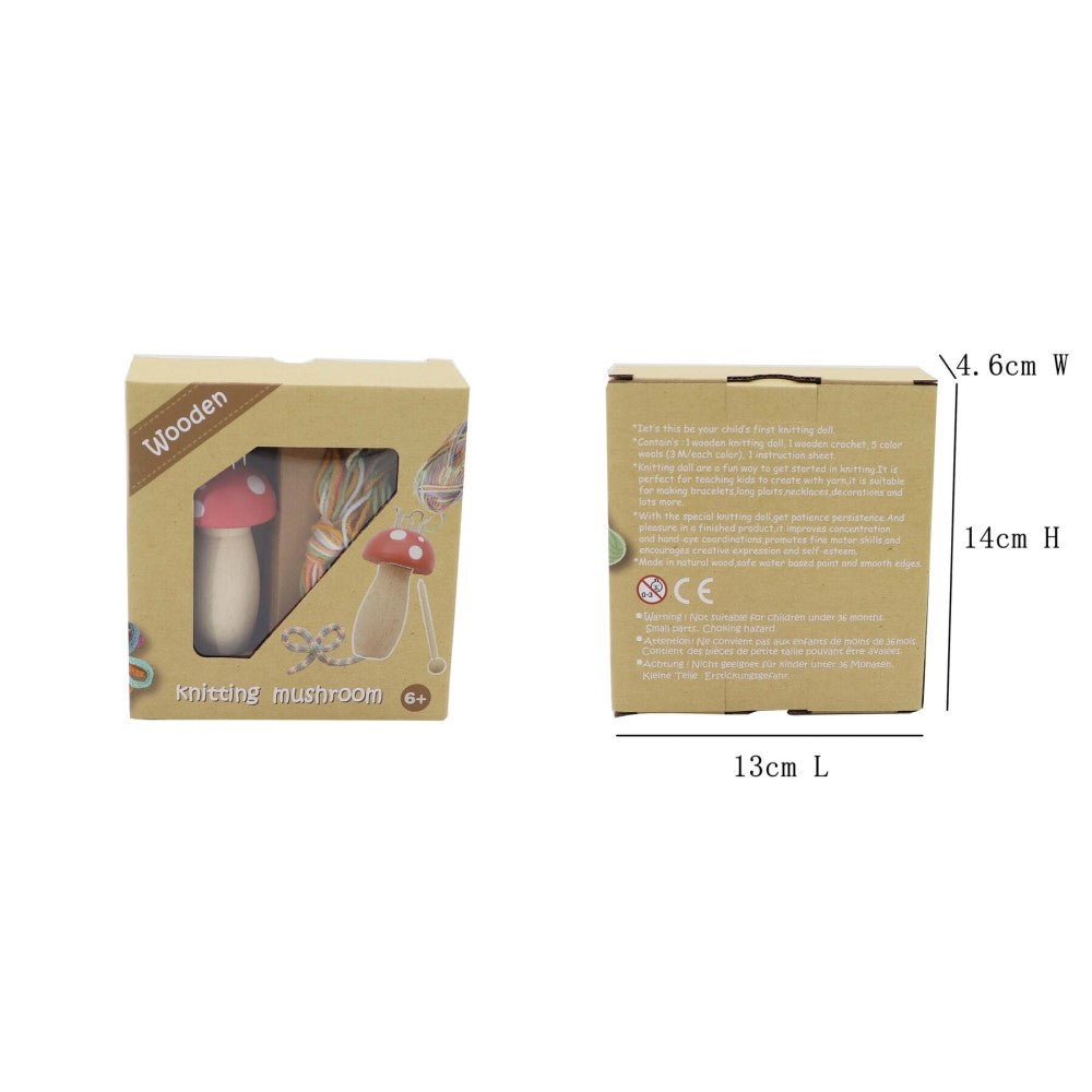 Handcrafted Creativity - Knitting Nancy Craft Kit - Set of 3