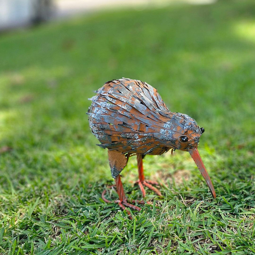 Handcrafted Kiwi Garden Decor