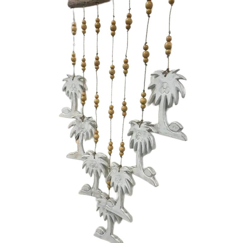 Handcrafted Palm Trees Mobile Wall Art - 35x2x100cms