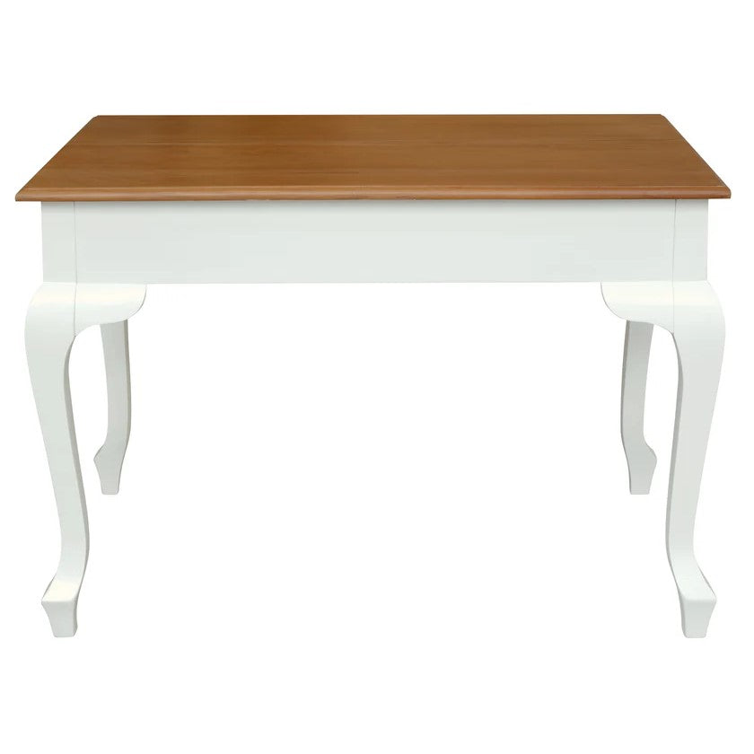 Handcrafted Queen Anne Grand Executive Desk - 105cms