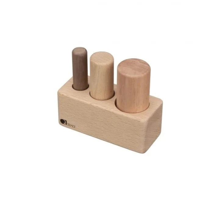 Handcrafted Wooden Pole Puzzle