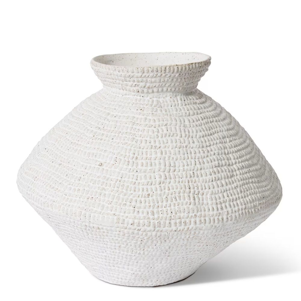 Handcrafted Pot Ceramic Home Decor Vase - 28cms