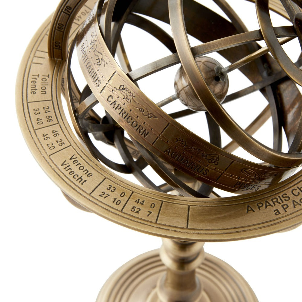 Handmade Brass Armillary Globe