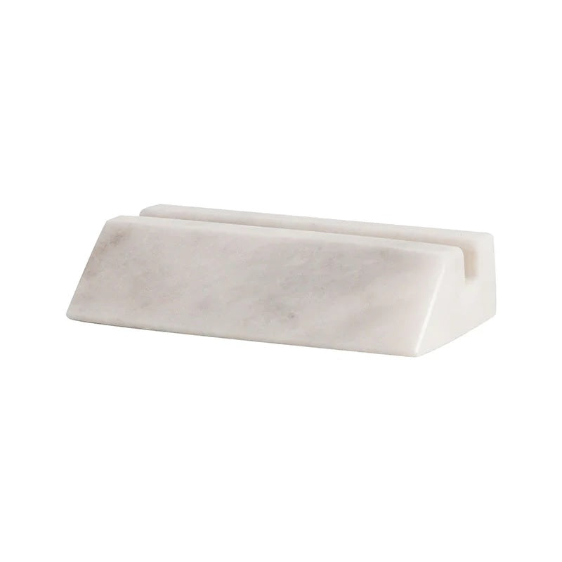 Handmade Marble Paperweight Card Holder (Available in 3 Colors)