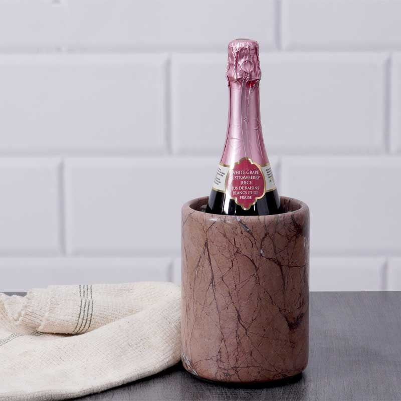 Handmade Marble Wine Bottle Cooler (Available in 4 Colors)