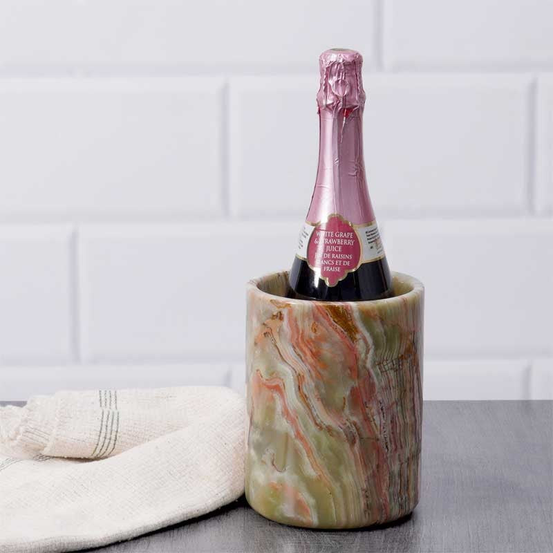 Handmade Marble Wine Bottle Cooler (Available in 4 Colors)