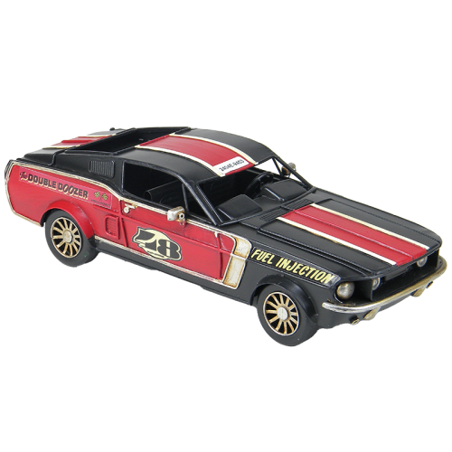 Handmade Metal Hot Racer Decor - 32cms