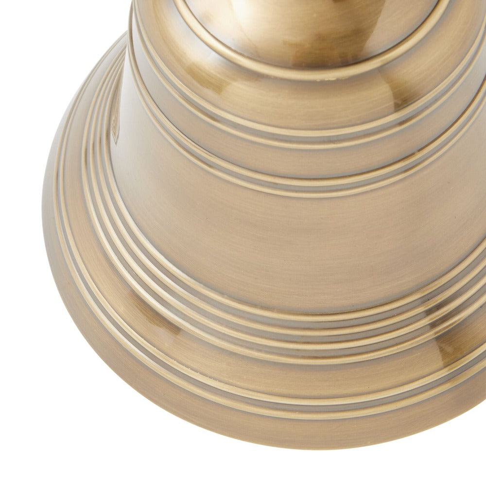 15cms Handmade Wall Mount Brass Bell