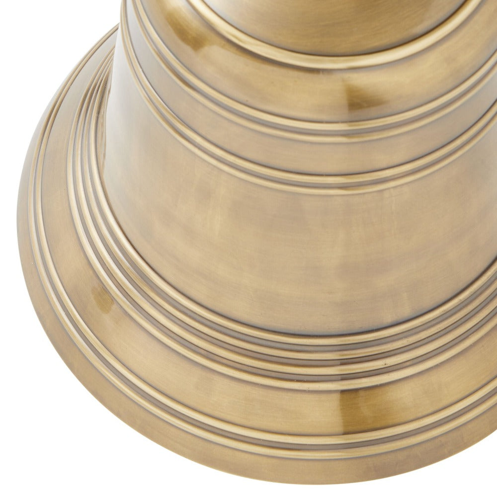 23cms Handmade Wall Mount Brass Bell