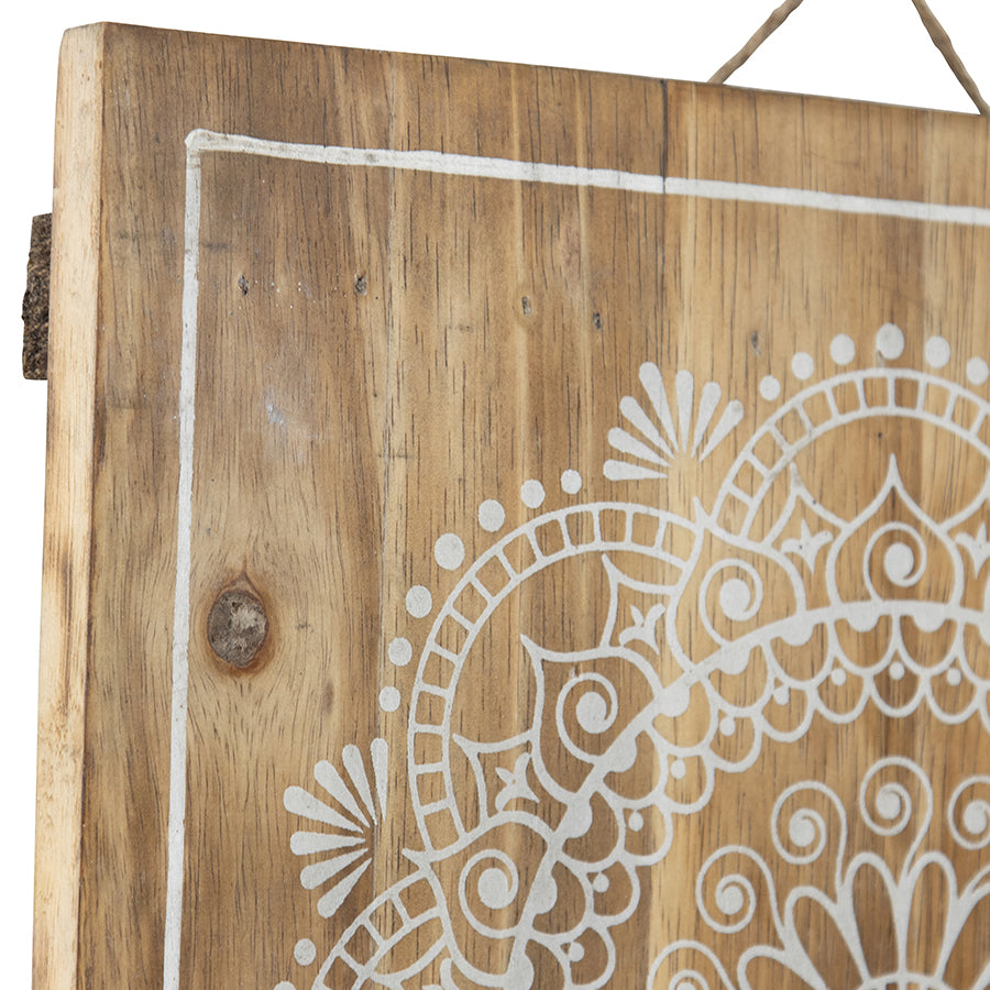Handmade Wooden Intricate Mandala Wall Decor