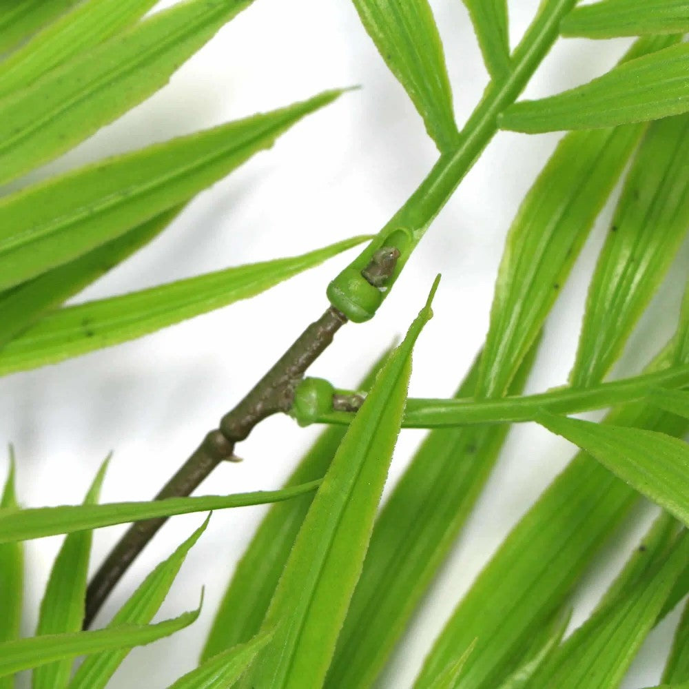 Hanging UV Resistant Fresh Green Bamboo Leaf 80cms