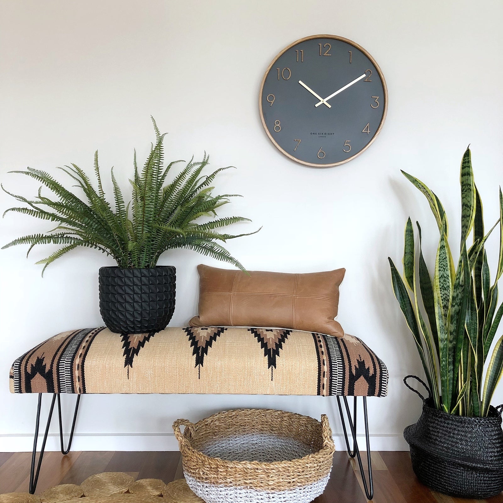 Harmony in Motion Wall Clock 50cms (Available in 2 colors)