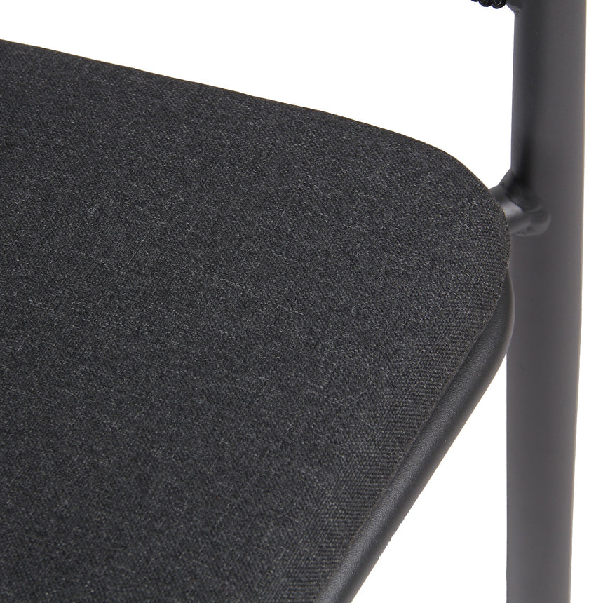 Haven Outdoor Charcoal Grey Dining Chairs - Set of 2