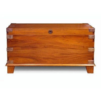 Heritage Large Blanket Box - Light Mahogany