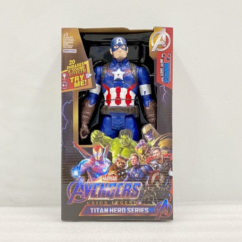 Heroes Allies Series With LED Light & Sound - Captain America