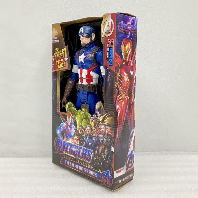 Heroes Allies Series With LED Light & Sound - Captain America