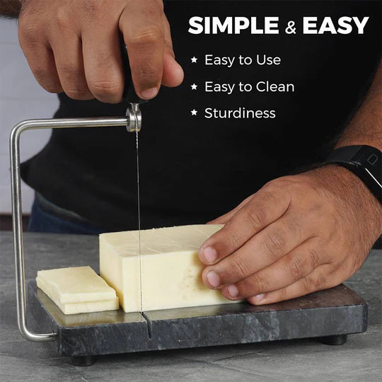 High Quality Marble Cheese Cutter - Black