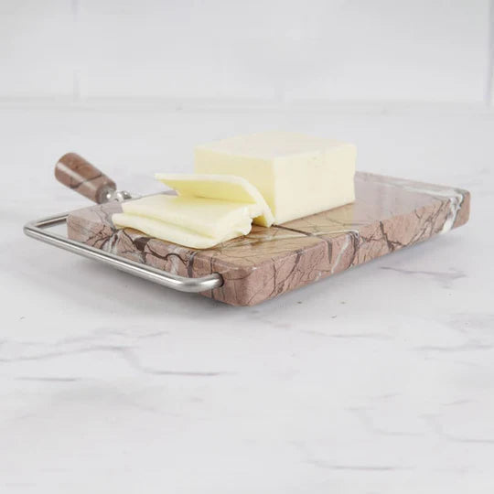 High Quality Marble Cheese Cutter - Brown