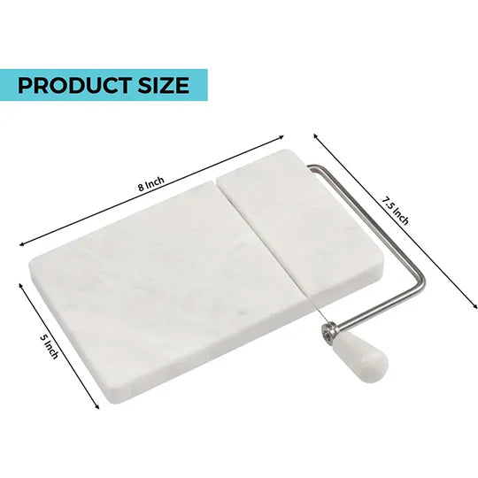 High Quality Marble Cheese Cutter - White