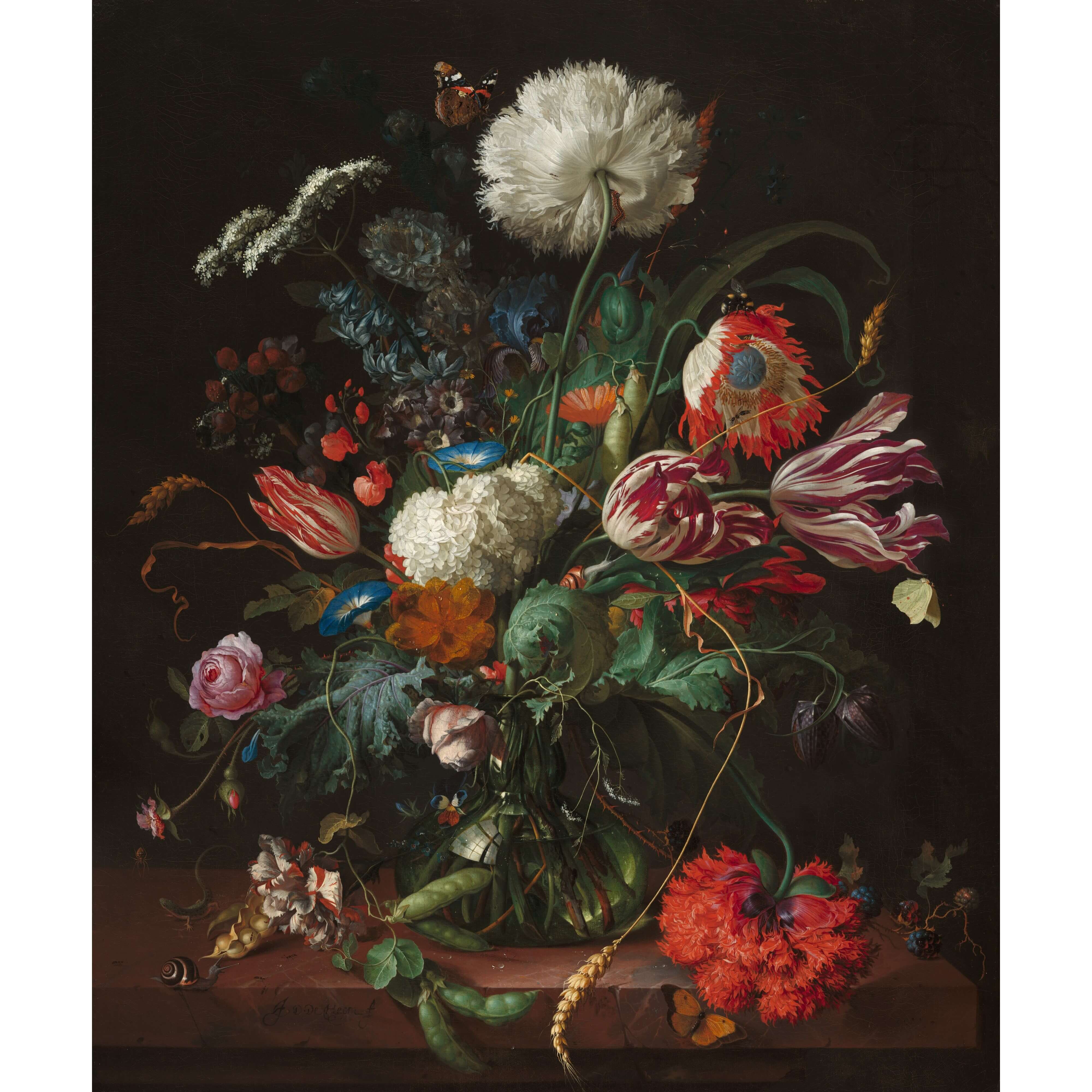 Holland Bouquet Framed Art
