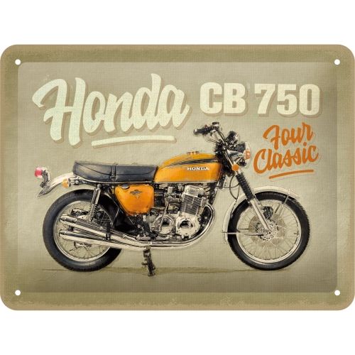 Honda MC CB 750 Four Classic - Small Sign Board 15 x 20cm