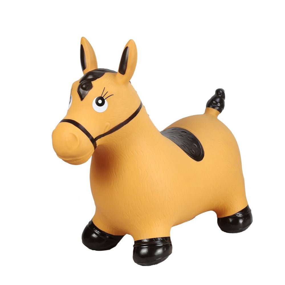 Inflatable Outdoor Bouncy Rider - Ginger Horse
