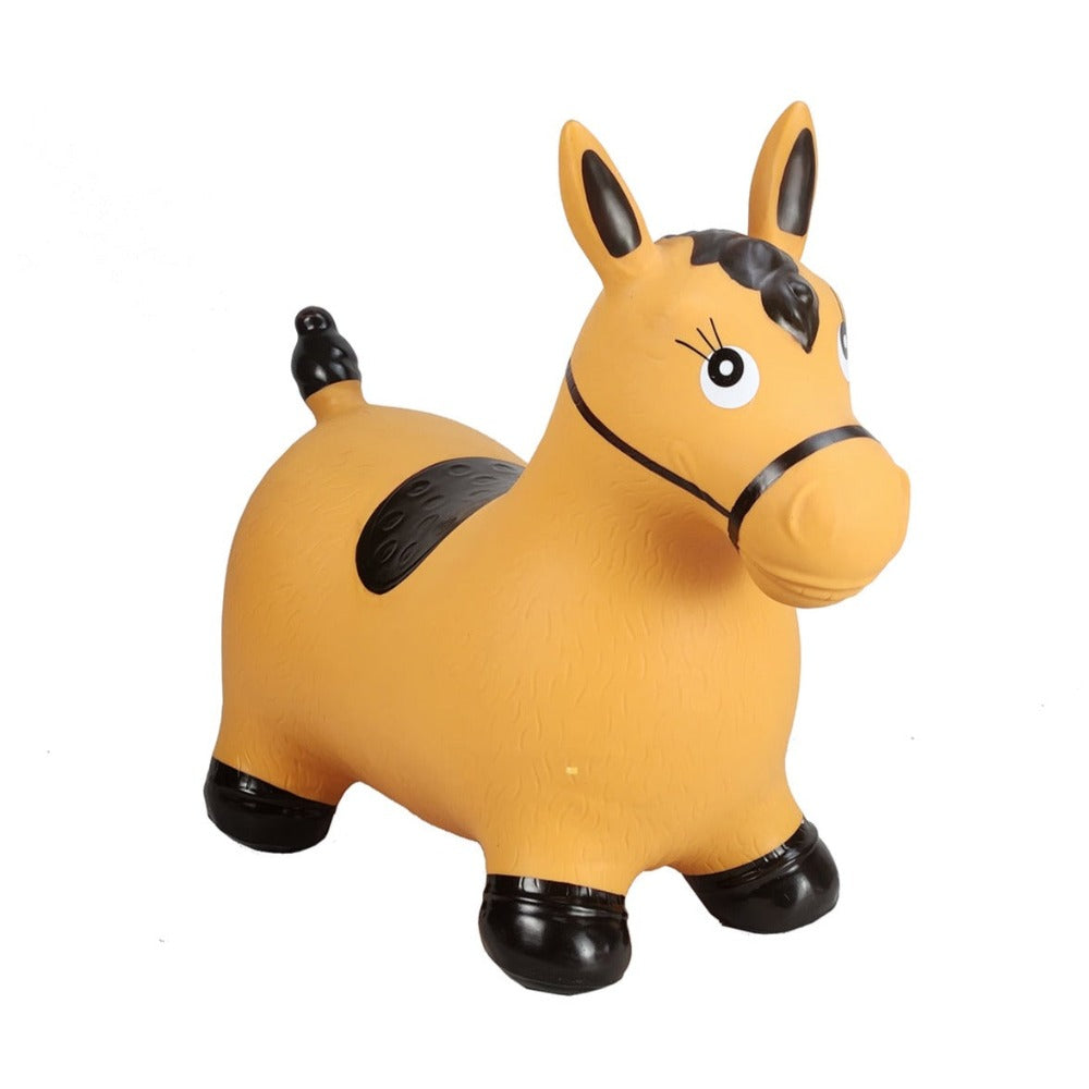 Inflatable Outdoor Bouncy Rider - Ginger Horse