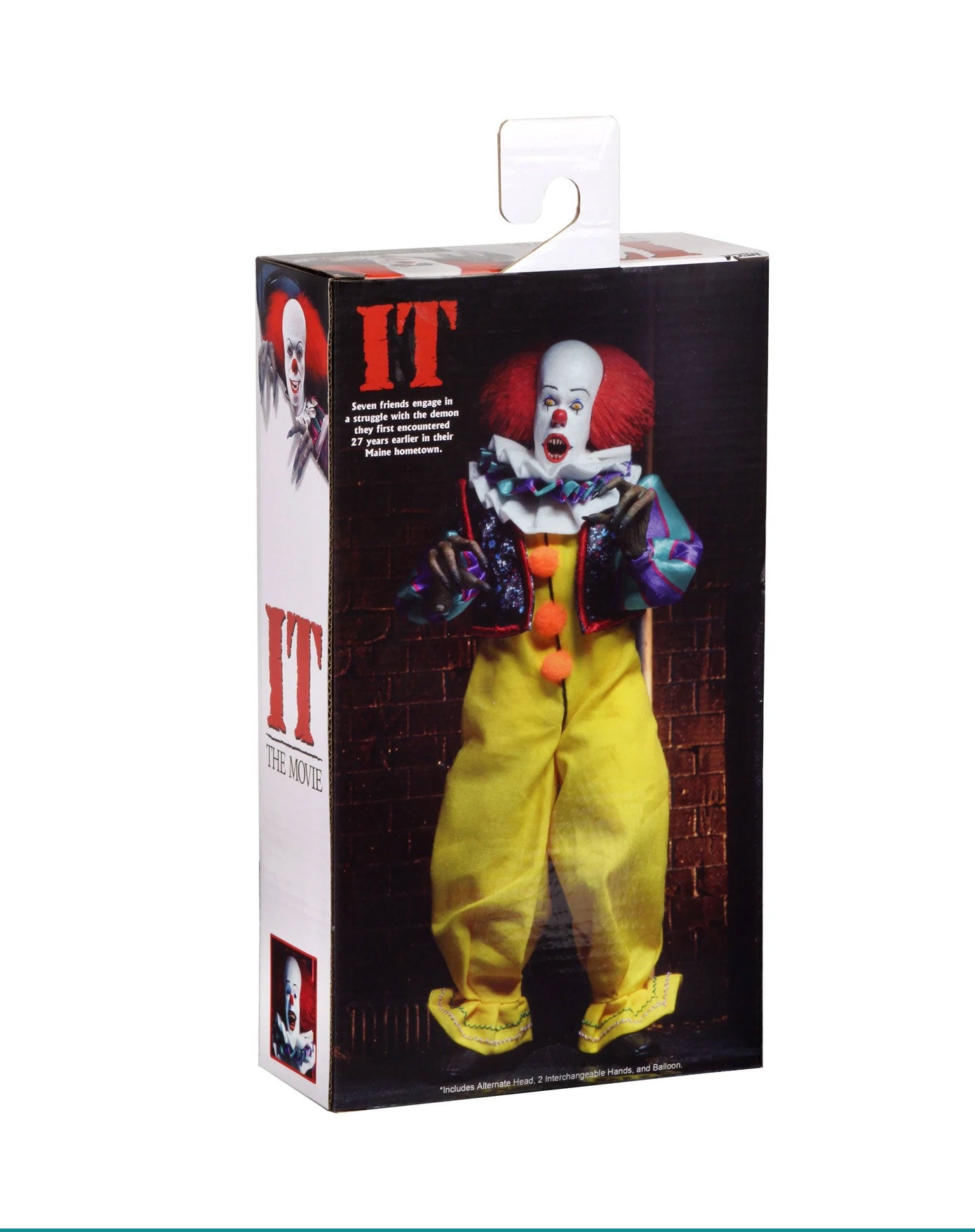 "IT" 1990 Movie Pennywise 8" Clothed Action Figurine