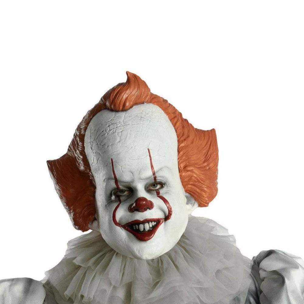"IT" Movie Pennywise Adult Vinyl Mask Costume Accessory