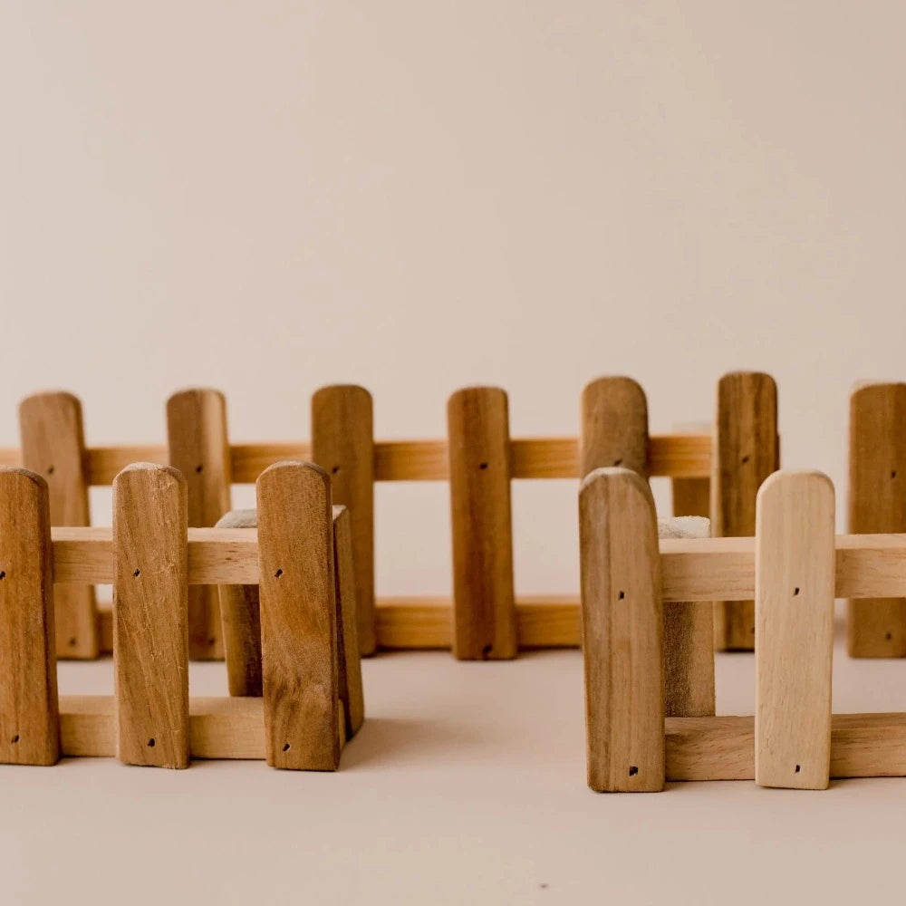 Imaginative Kids Wooden Fences - Set of 4